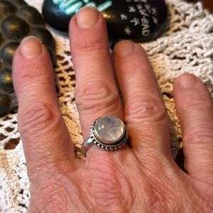 Moonstone ring size 8